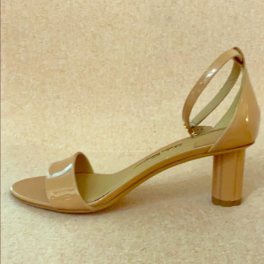 New Ferragamo’s: Patent leather, Blush toned
